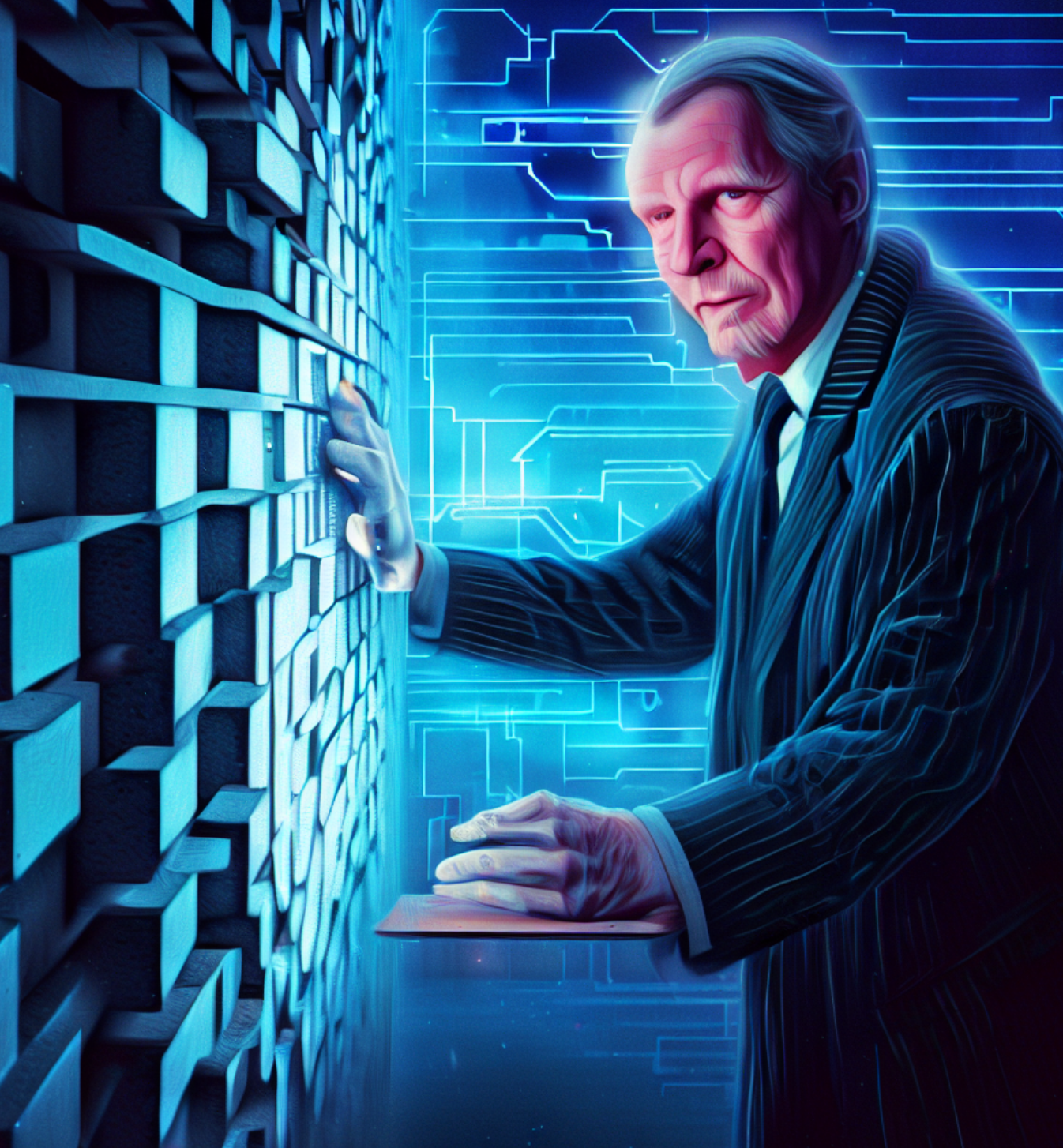 AI Generated Ian Paisley using Azure Firewall